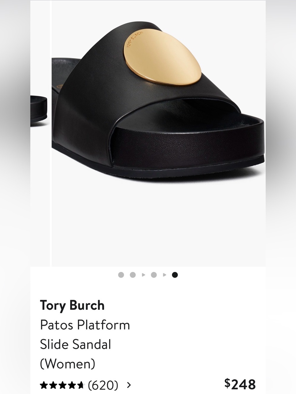 Tory Burch Patos Platform Slides Sandal - Picture 15 of 15